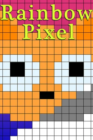 Rainbow Pixel - Color by Number poszter