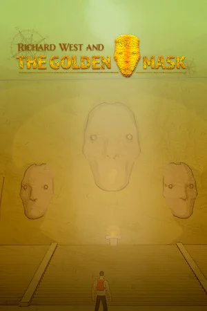 Richard West and the Golden Mask poszter