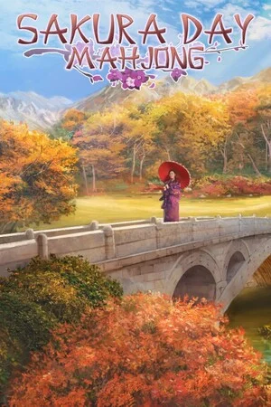 Sakura Day Mahjong poszter