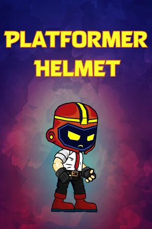 Platformer Helmet poszter