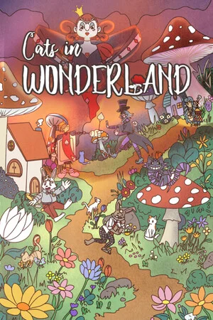 Cats in Wonderland poszter