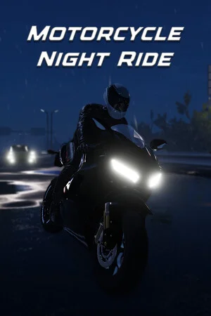 Motorcycle Night Ride poszter