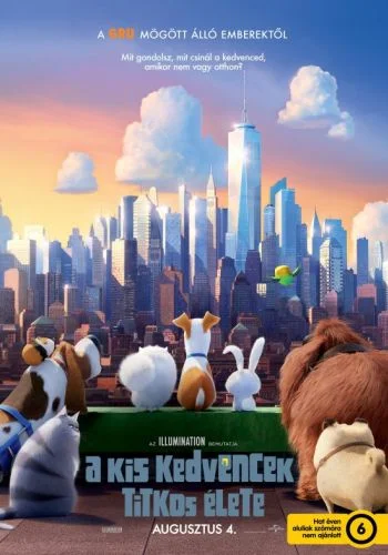 A kis kedvencek titkos élete (2016) poszter