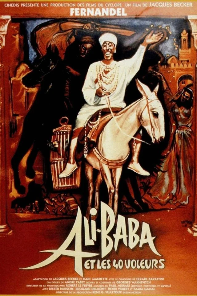 Ali Baba és a 40 rabló (1954) poszter