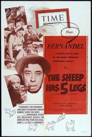 Az ötlábú birka (1954) poszter