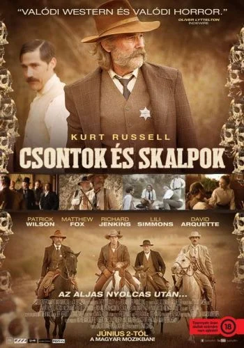 Csontok és skalpok (2015) poszter