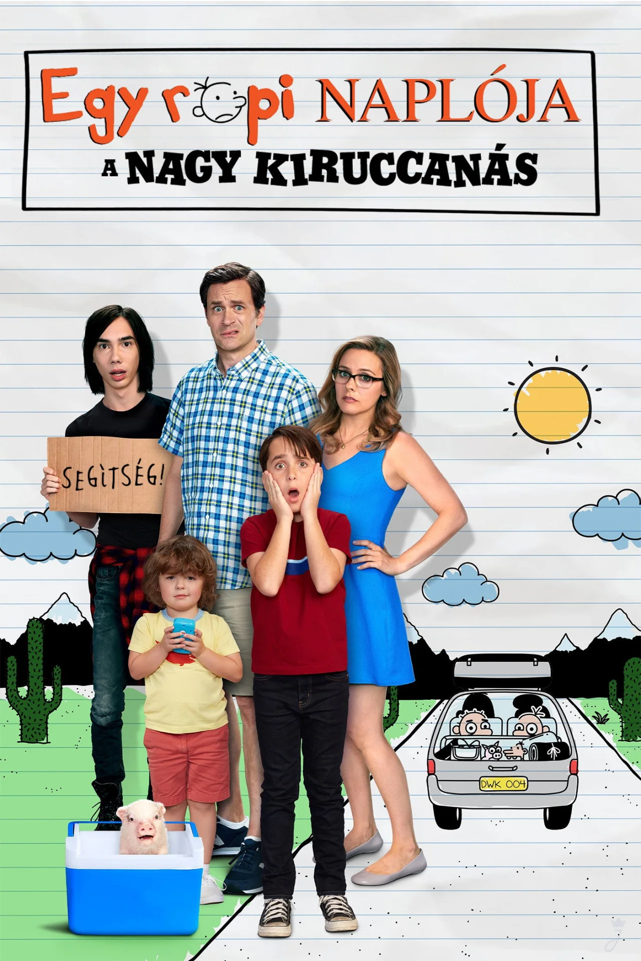 Egy ropi naplója: A nagy kiruccanás (2017) poszter