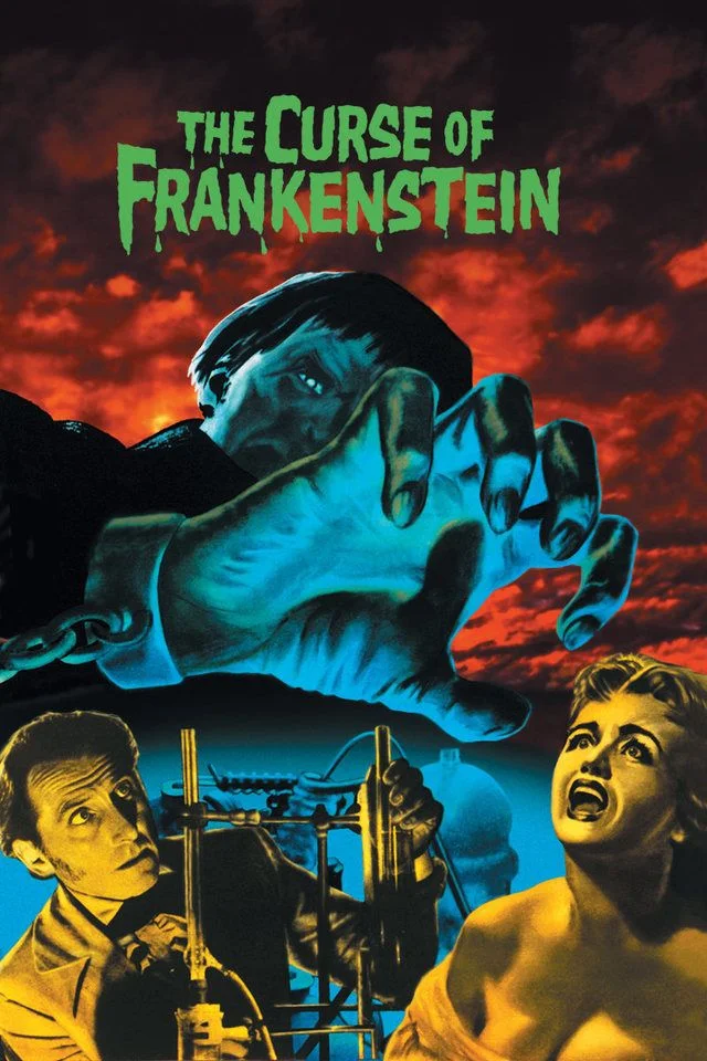 Frankenstein átka (1957) poszter
