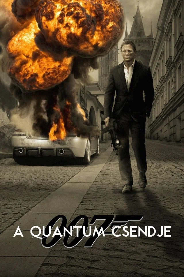 James Bond: A Quantum csendje (2008) poszter