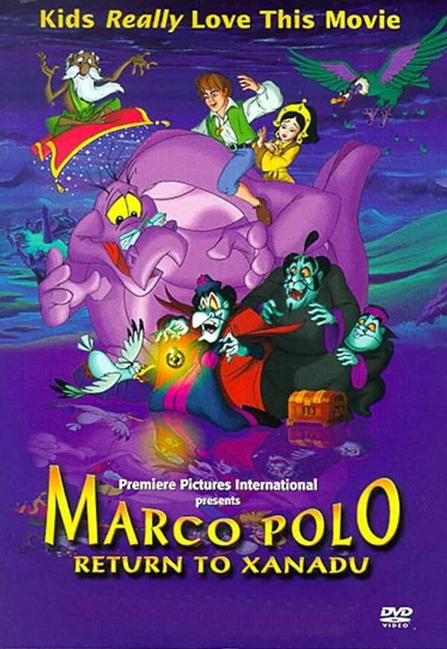 Marco Polo: Vissza Xanaduba (2001) poszter