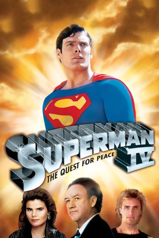 Superman 4. - A sötétség hatalma (1987) poszter