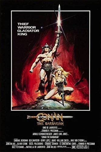 Conan, a barbár (1982) poszter