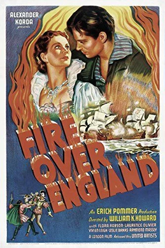 Fire Over England (1937) poszter