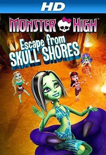 Monster High - Menekülés koponya-szigetről (2012) poszter