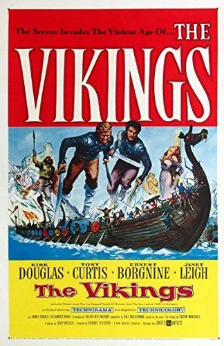 Vikingek (1958) poszter