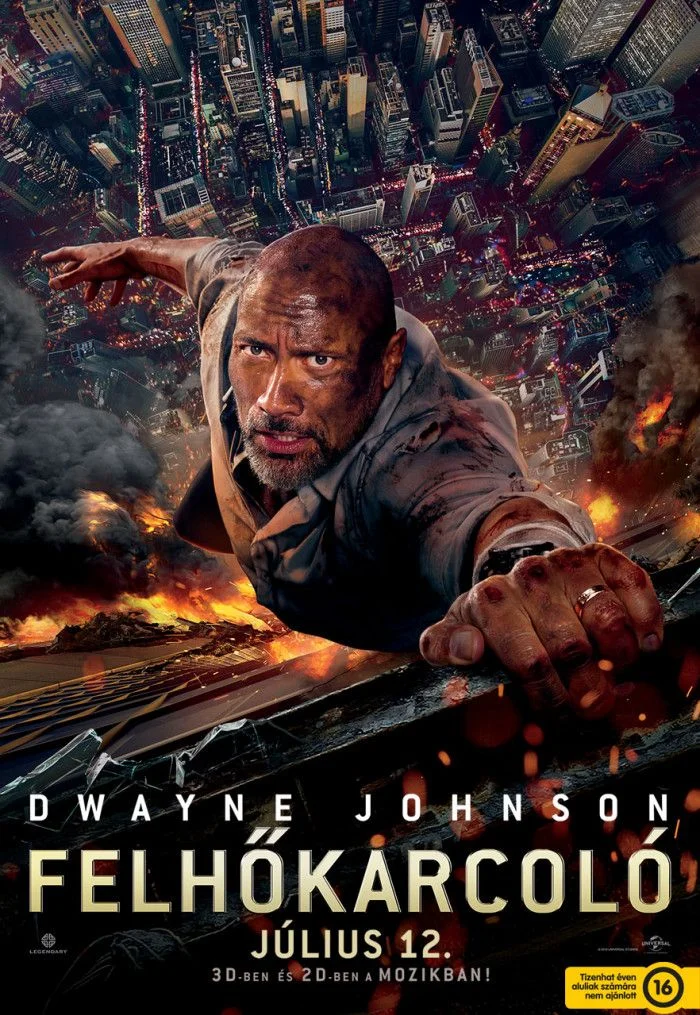 Felhőkarcoló (2018) poszter