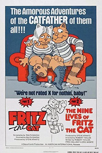 Fritz, a macska (1972) poszter