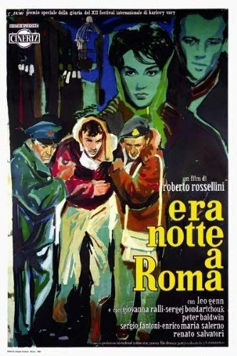 Rómában éjszaka volt (1960) poszter