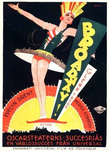 Broadway (1929) poszter