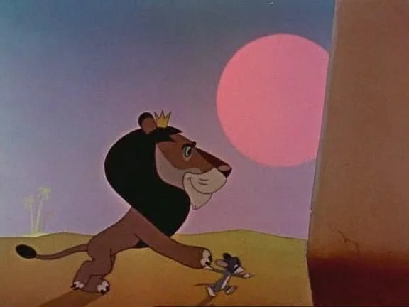 Egér és oroszlán (1957) poszter