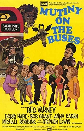 Lázadás a buszon (1972) poszter