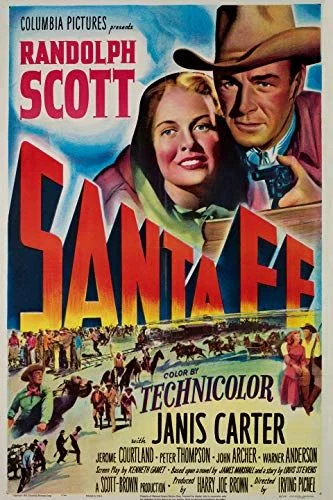 Santa Fe (1951) poszter