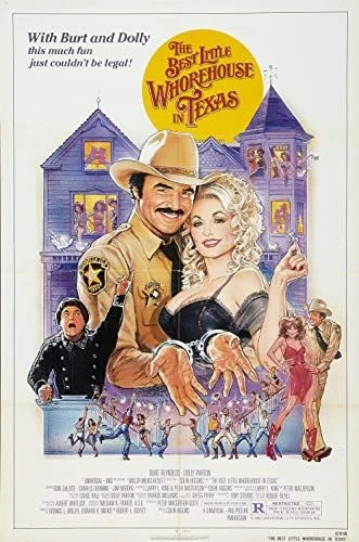 A legjobb bordélyház Texasban (1982) poszter