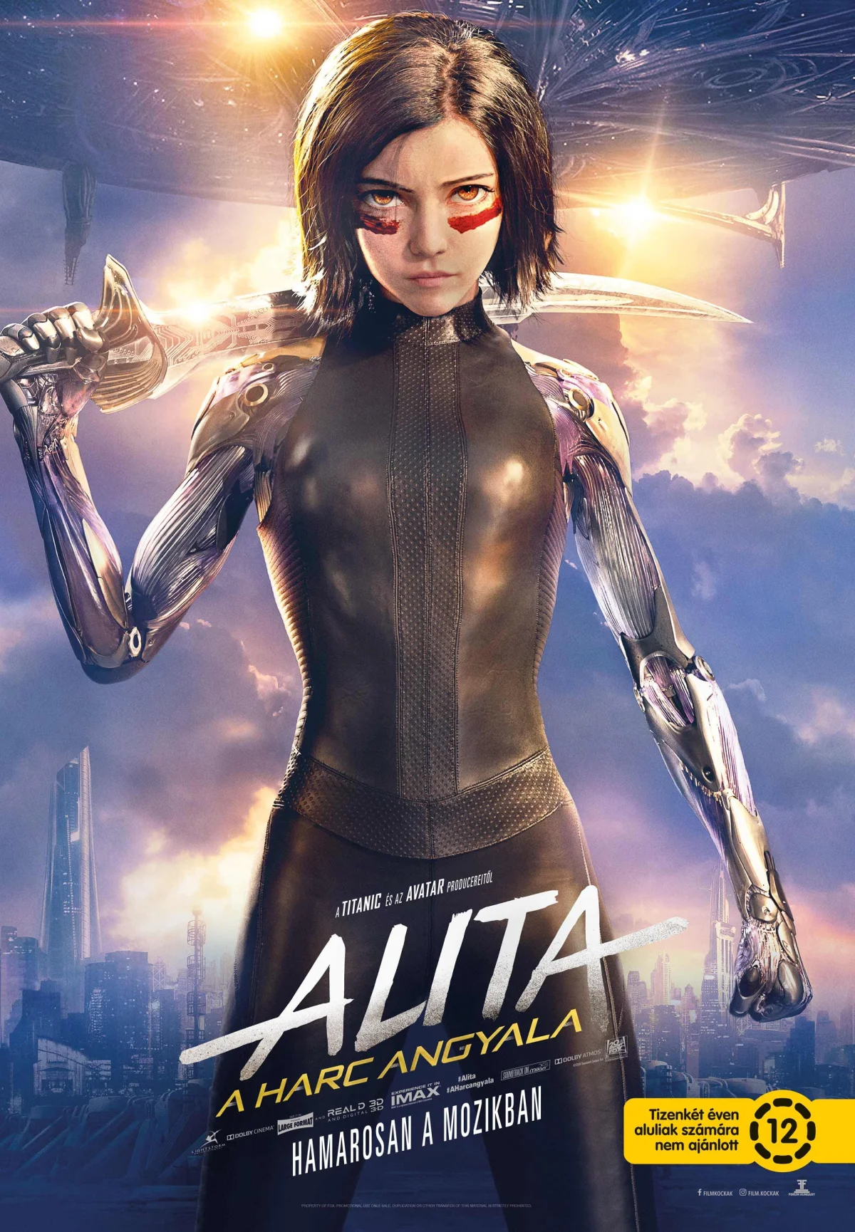 Alita: A harc angyala (2019) poszter