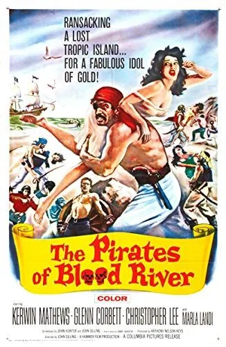 A Blood river kalózai (1962) poszter