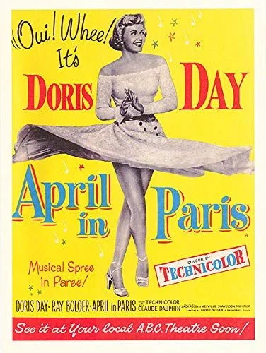 Április Párizsban (1952) poszter