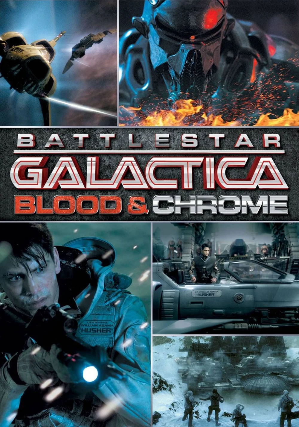 Battlestar Galactica: Blood & Chrome (2012) poszter