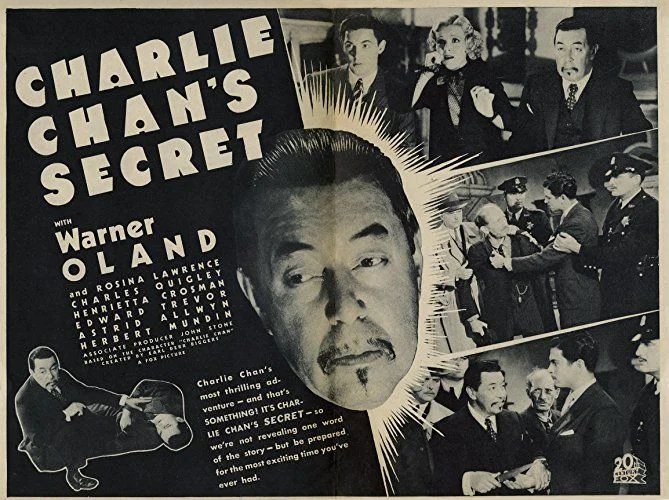 Charlie Chan titka (1936) poszter