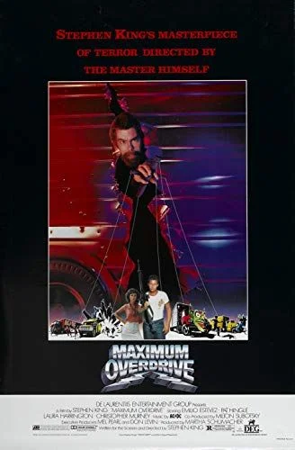 Maximális túlhajtás (1986) poszter