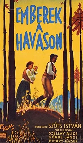 Emberek a havason (1942) poszter