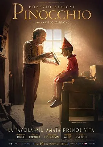 Pinocchio (2019) poszter
