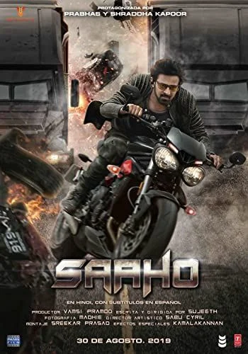 Saaho (2019) poszter
