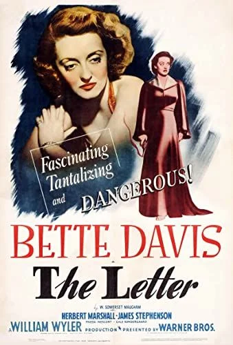 The Letter (1940) poszter