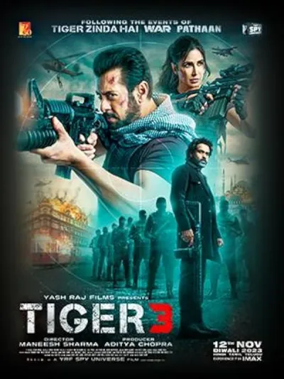 Tigris 3 (2023) poszter