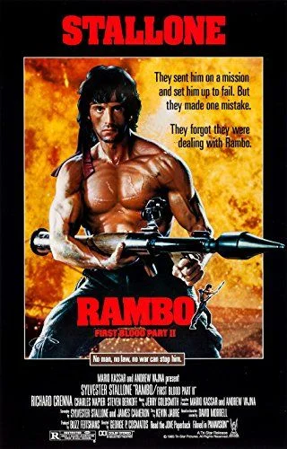 Rambo 2 (1985) poszter