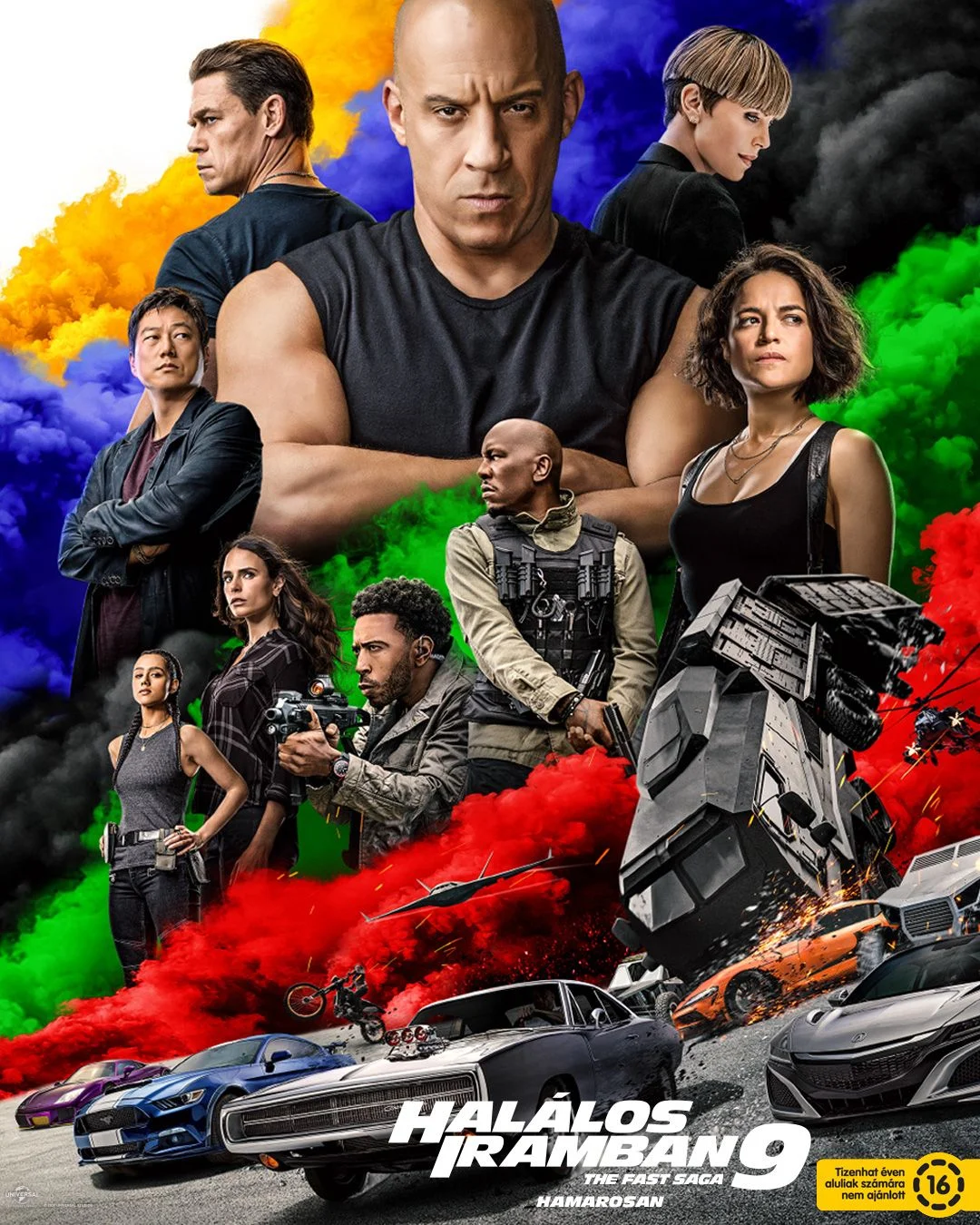 Halálos iramban 9 (2021) poszter