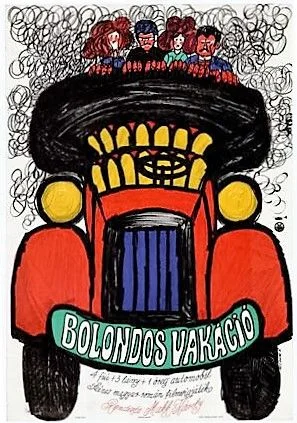 Bolondos vakáció (1968) poszter