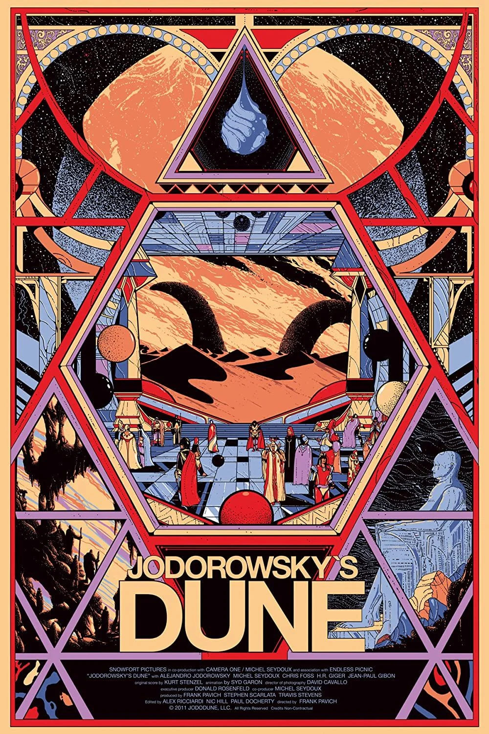 Jodorowsky Dűnéje (2013) poszter