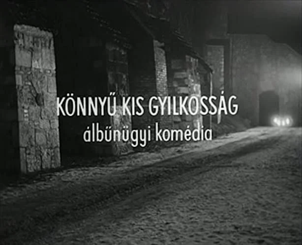 Könnyű kis gyilkosság (1967) poszter