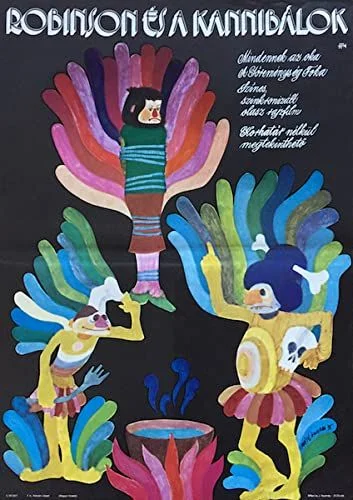 Robinson és a kannibálok (1974) poszter