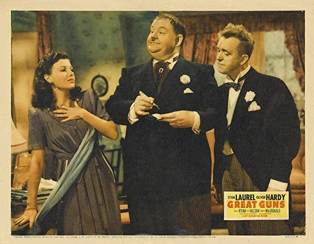 Stan és Pan - Nagyágyúk (1941) poszter