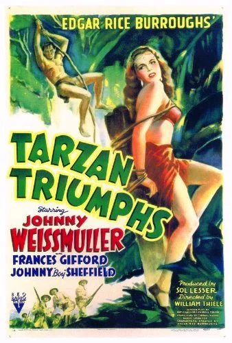 Tarzan diadala (1943) poszter