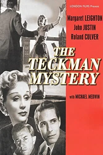 The Teckman Mystery (1954) poszter