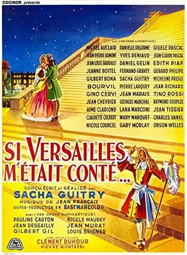 A Versailles-i kastély (1954) poszter