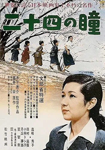 Nijûshi no hitomi (1954) poszter