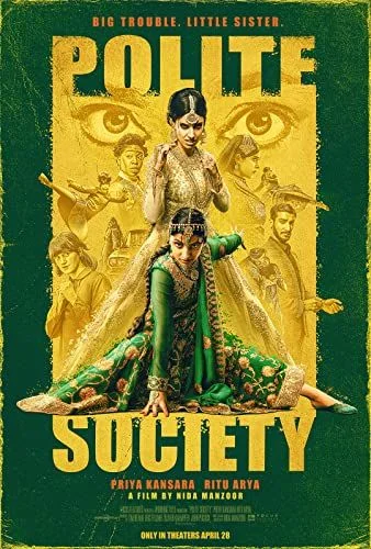 Polite Society (2023) poszter